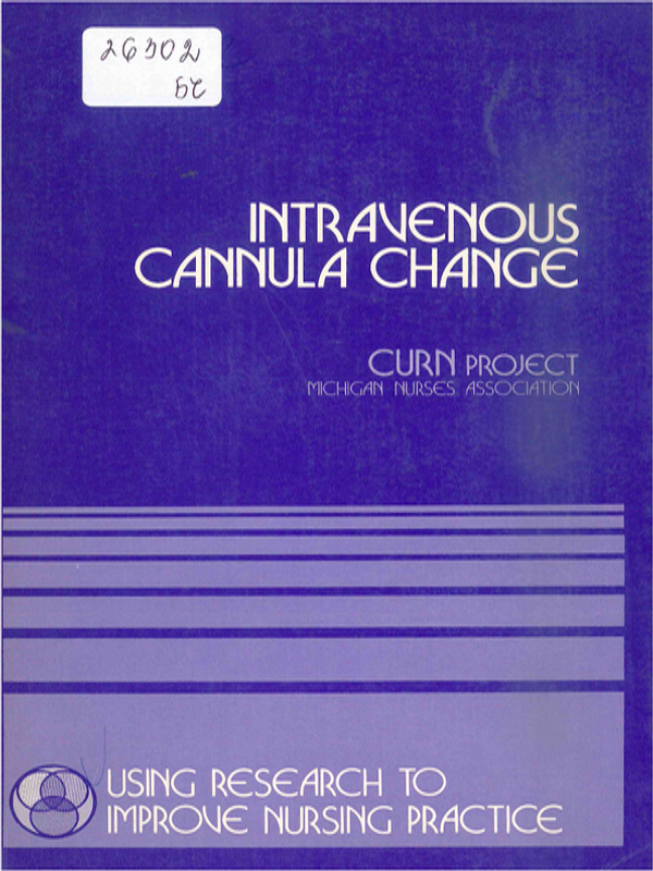 Intravenous cannula change