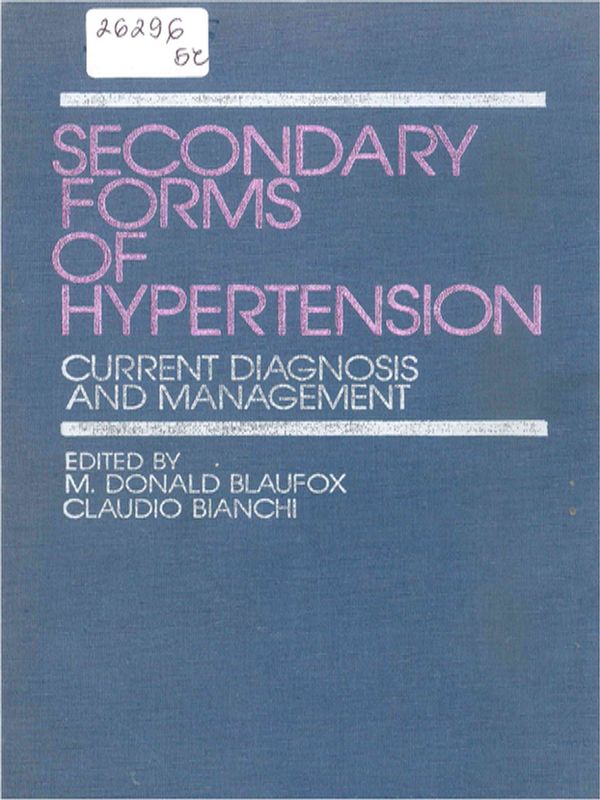 Secondary forms of hypertension