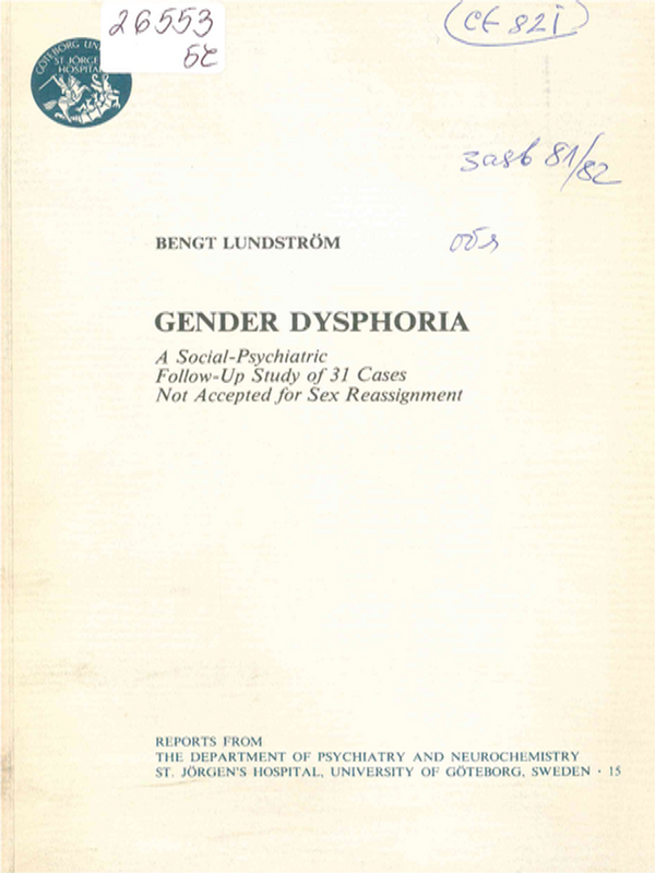 Gender dysphoria