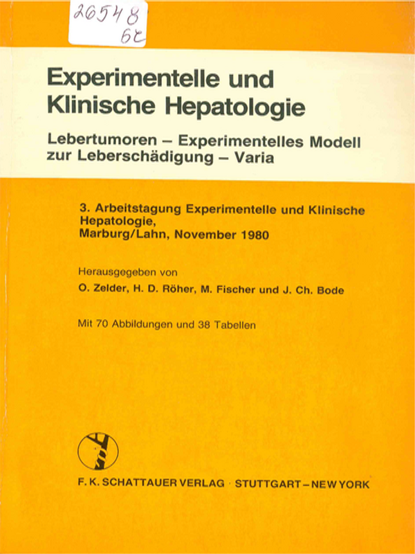 Experimentelle und klinische Hepatologie