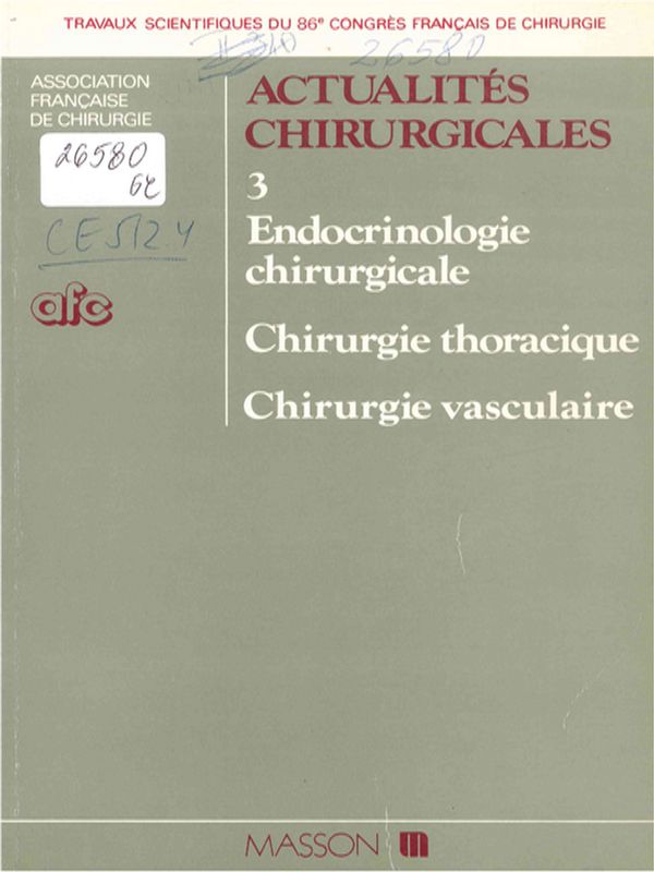 Actualites Chirurgicales