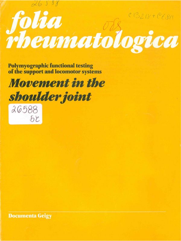 Polymyographic functional testing of the support and locomotor systems