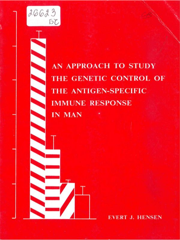 An approach to study the genetic control of the antigen-specific immune response in man