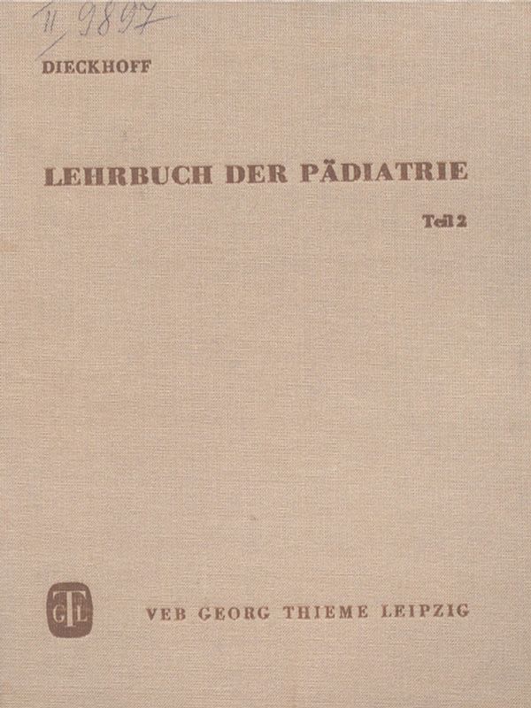 Lehrbuch der padiatrie