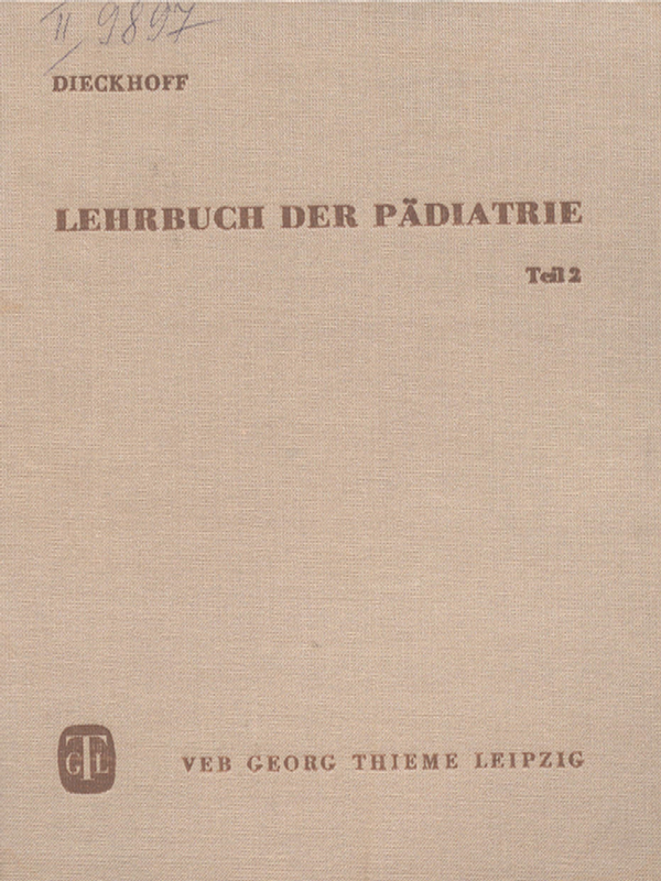 Lehrbuch der padiatrie