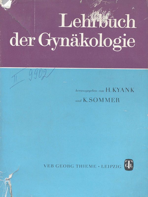 Lehrbuch der Gynakologie