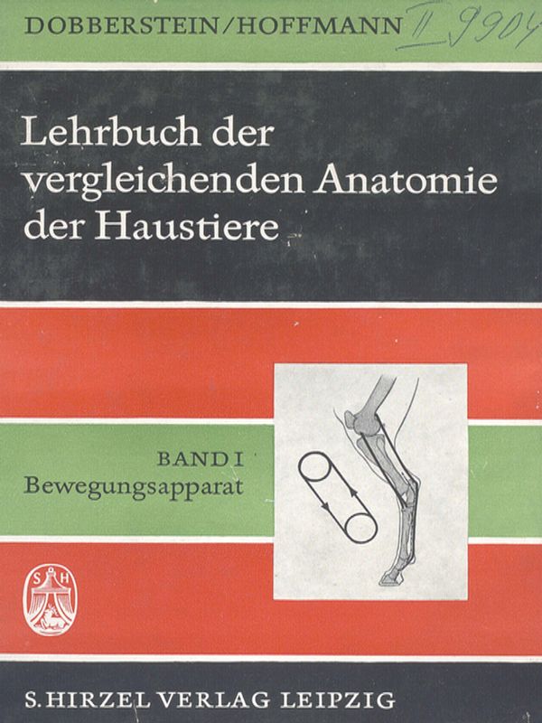 Lehrbuch der verrgleichenden Anatomie der Haustiere