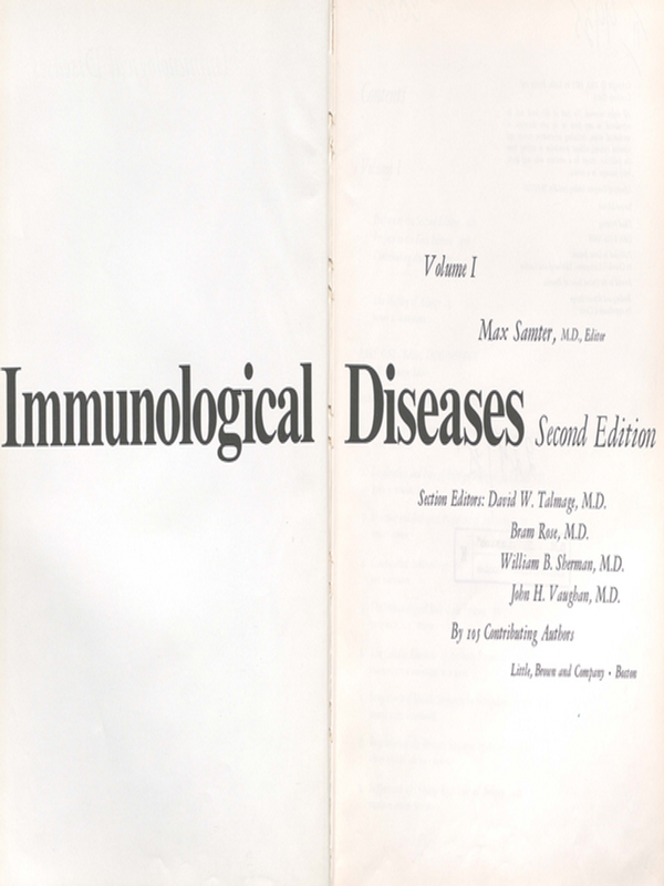 Immunological diseases