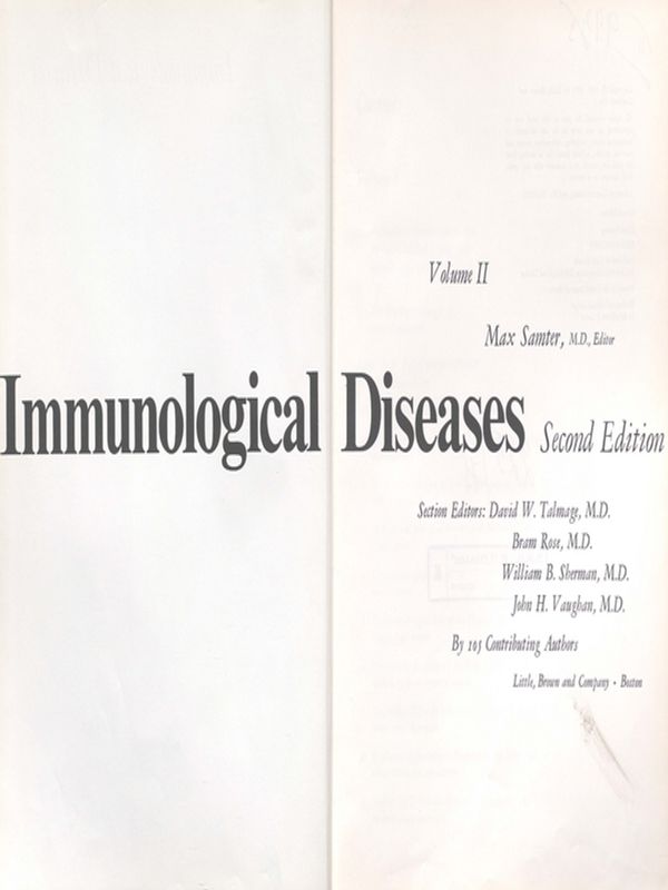 Immunological diseases