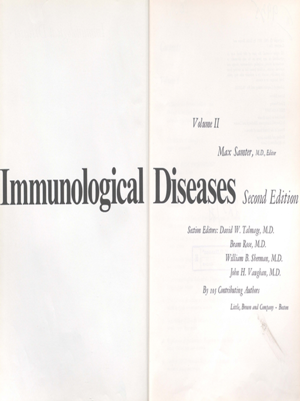 Immunological diseases