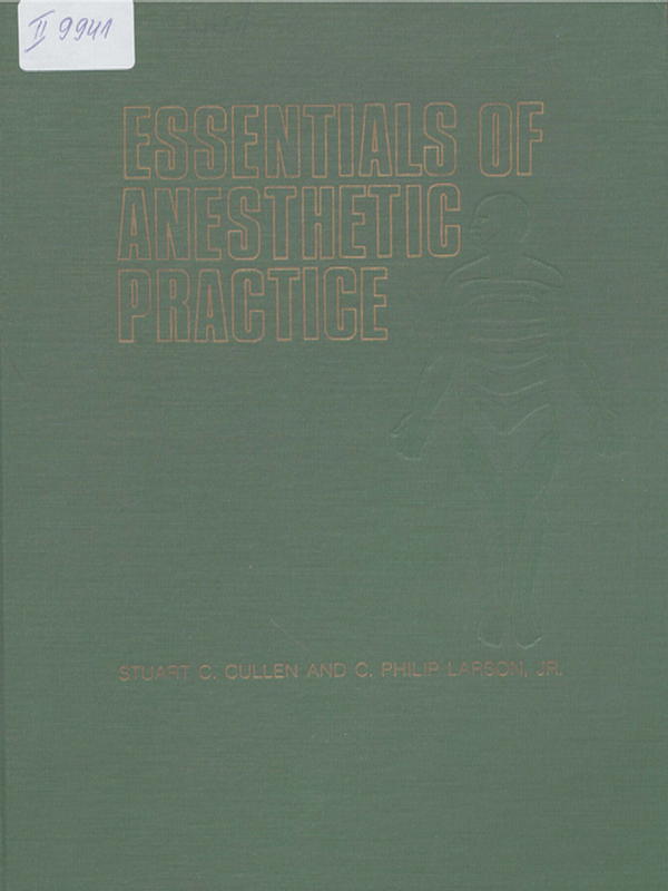 Essentials of anesthetic practice
