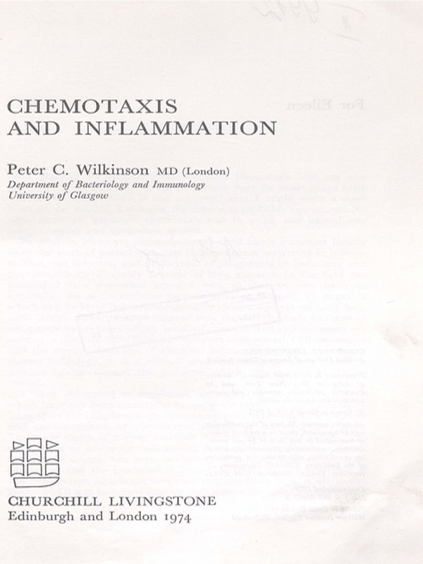 Chemotaxis and inflammation
