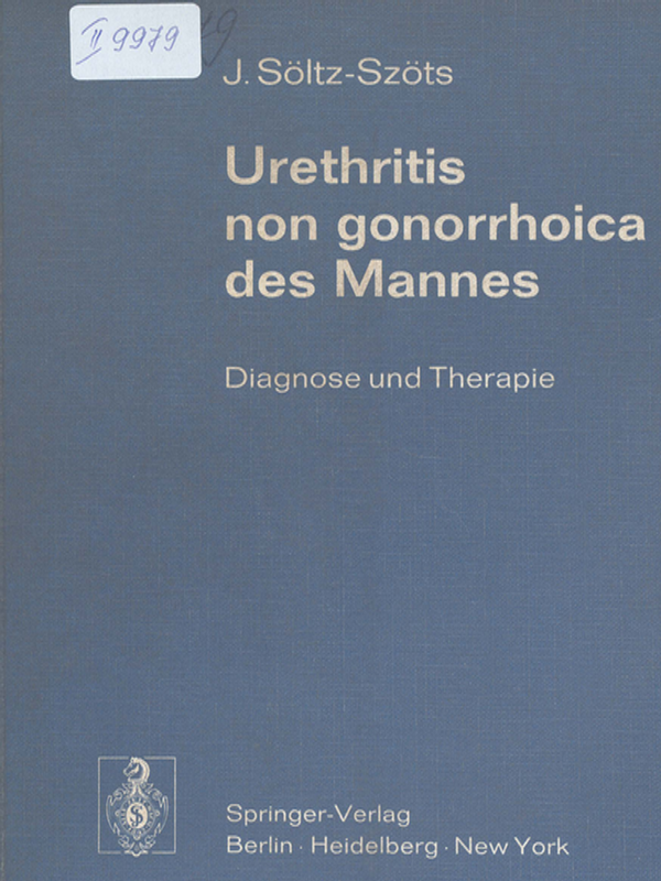 Urethritis non gonorrhoica des Mannes