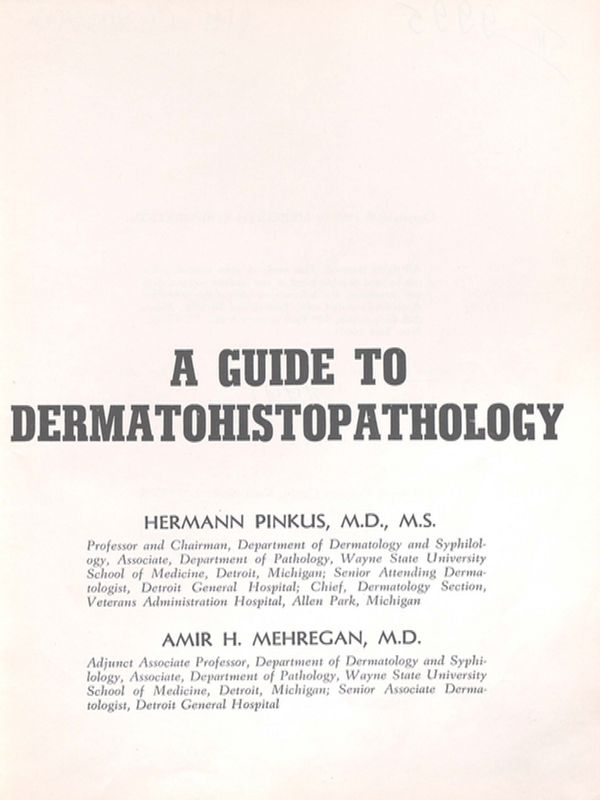 A guide to dermatohistopathology