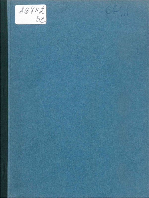 Die Chondrome der Lunge, dargestellt am Krankengut des Zentralkrankenhaus Gauting