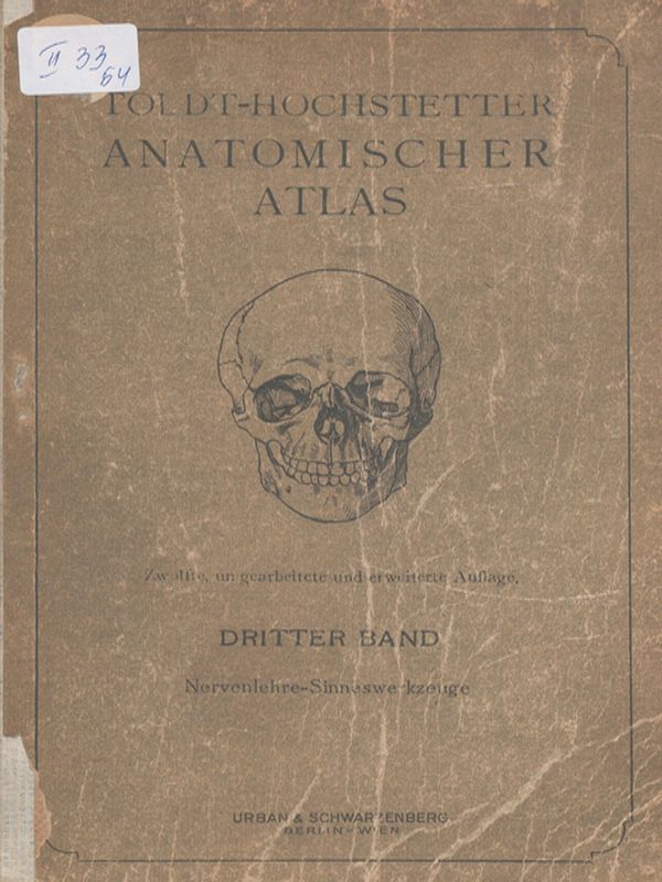 Tolds anatomischer atlas : Fur studierende und arzte