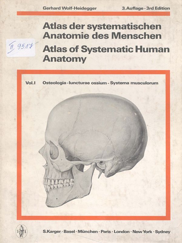 Atlas der systematischen Anatomie des Menschen