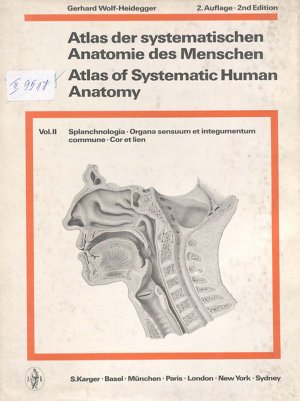 Atlas der systematischen Anatomie des Menschen