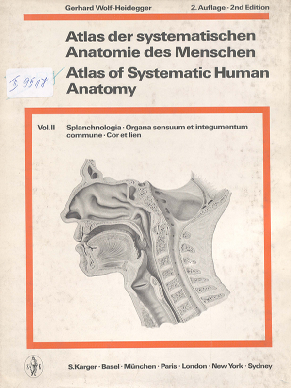 Atlas der systematischen Anatomie des Menschen