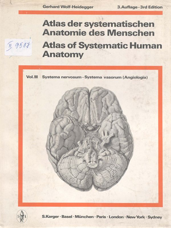 Atlas der systematischen Anatomie des Menschen