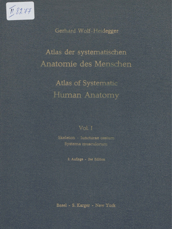 Atlas der systematischen Anatomie des Menschen