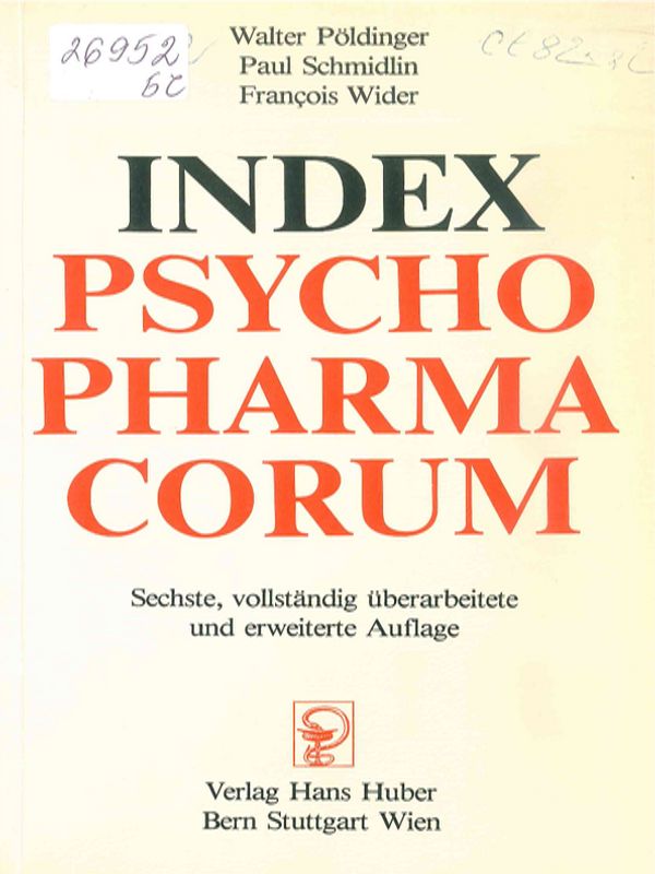 Index psychopharmacorum