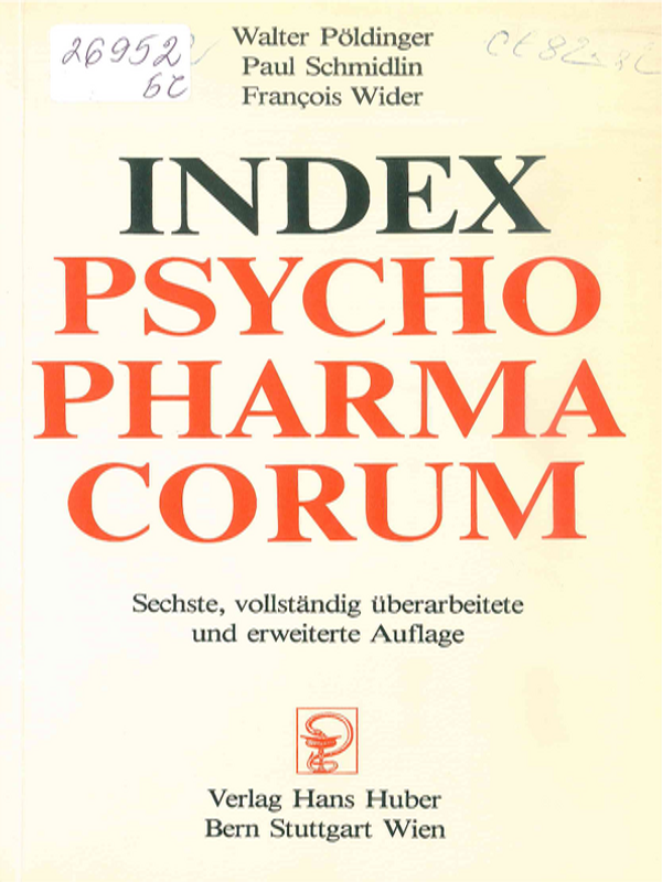 Index psychopharmacorum