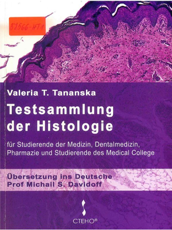 Testsammlung der Histologie