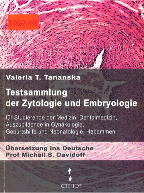 Testsammlung der Zytologie und Embryologie
