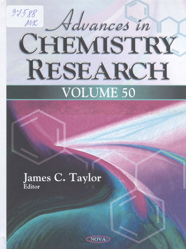 Advances in chemistry research