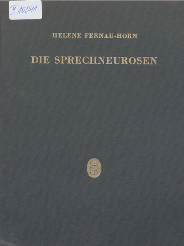 Die Sprechneurosen