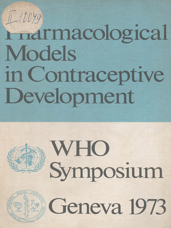 Pharmacological models in contraceptive development : Animal toxicity and side-effects in man