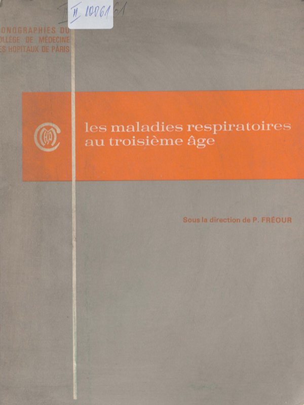 Les maladies respiratoires au troisieme age