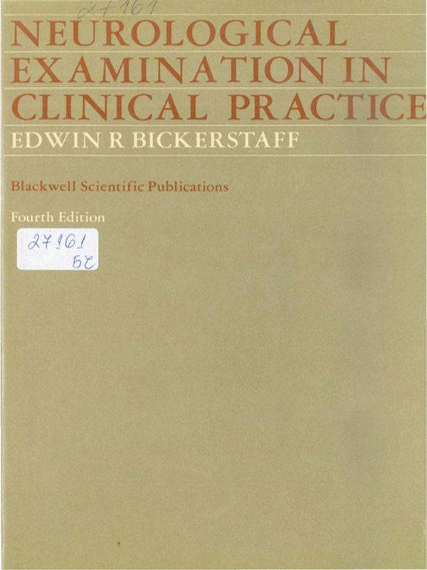 Neurological examination in clinical practice