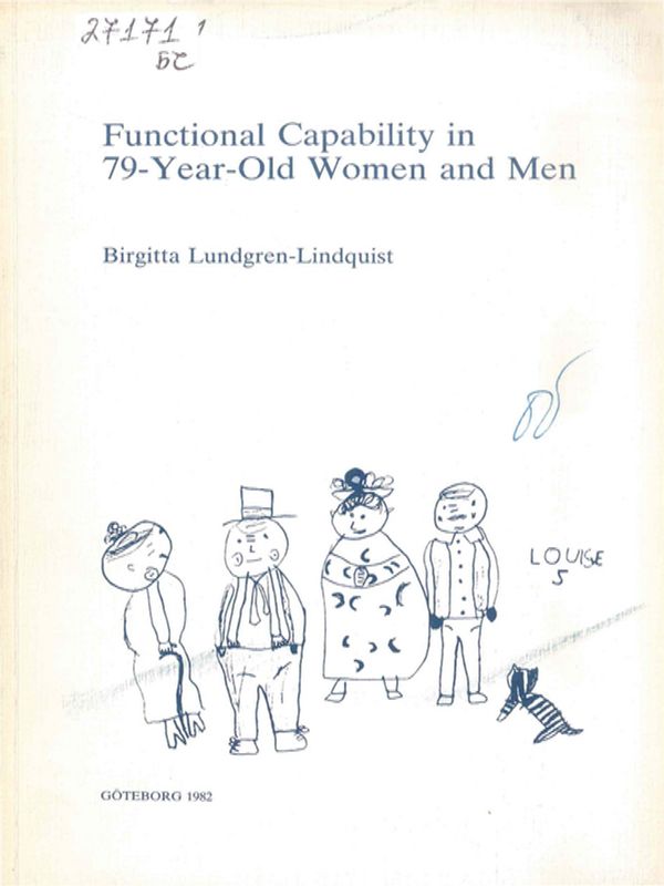 Functional capability in 79-year-old women and men