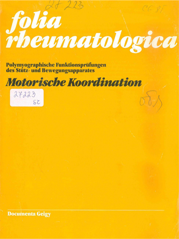 Polymyographische Funktionstorungen des Stutz- und Bewegungsapparates