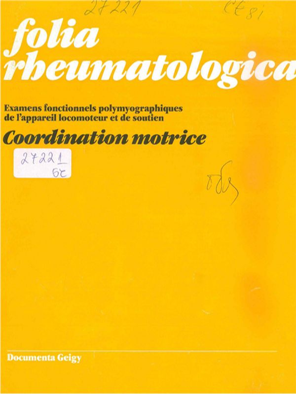 Polymyographic functional testing of the support and locomotor systems