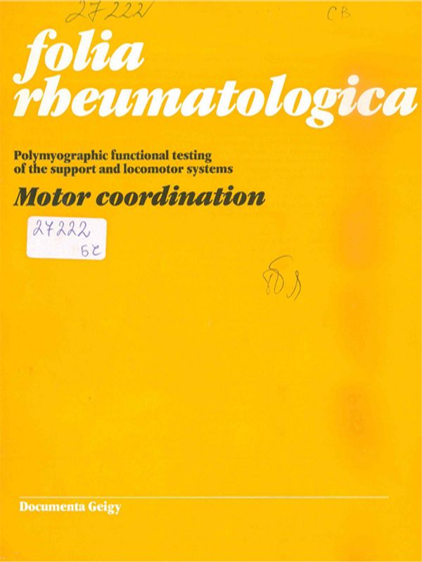 Polymyographic functional testing of the support and locomotor systems