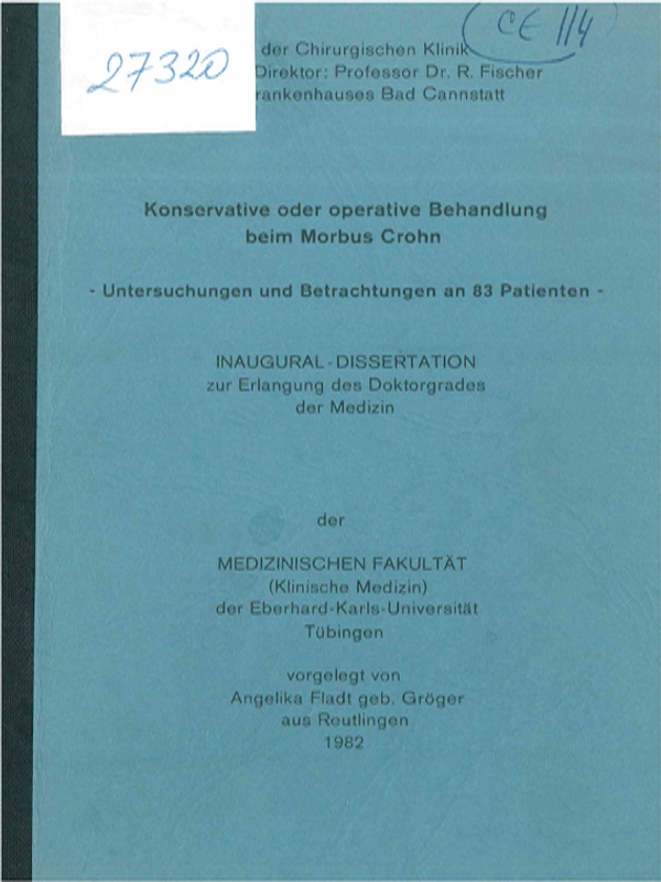 Konservative oder operative Behandlung beim Morbus Crohn
