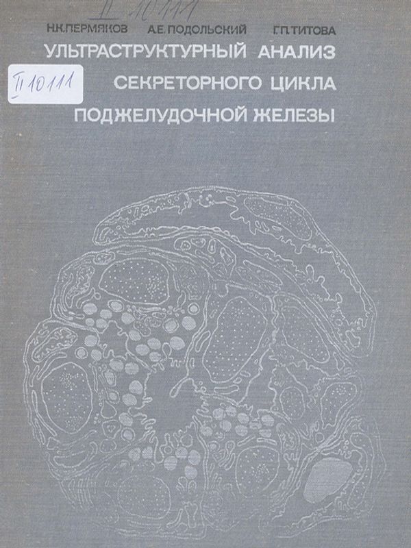 Ультраструктурный анализ секреторного цикла поджелудочной железы
