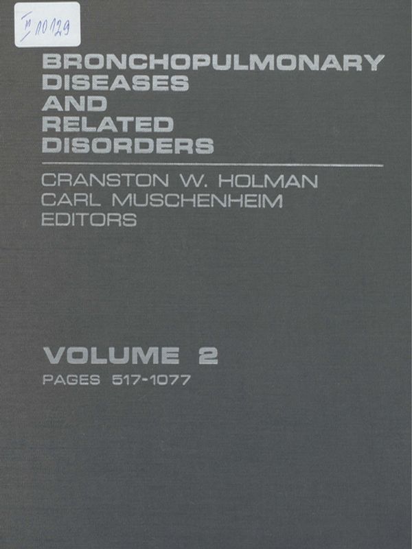 Bronchopulmonary Diseases and Related Disorders