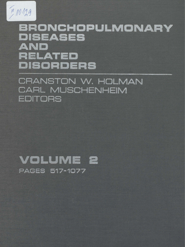 Bronchopulmonary Diseases and Related Disorders