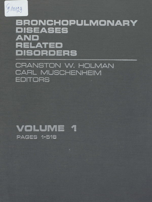 Bronchopulmonary Diseases and Related Disorders