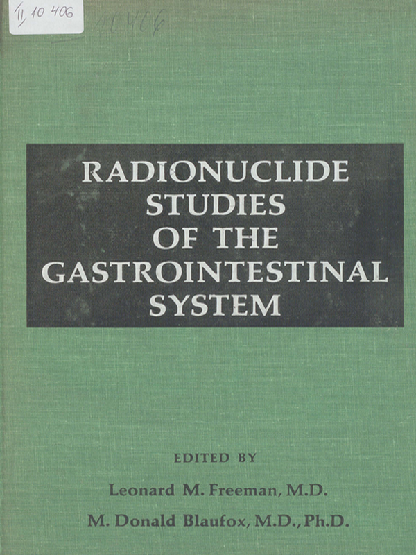 Radionuclide Studies of the Gastrointestinal System