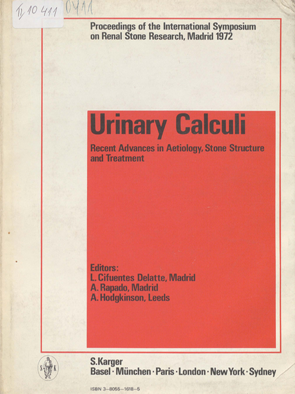 Urinary Calculi