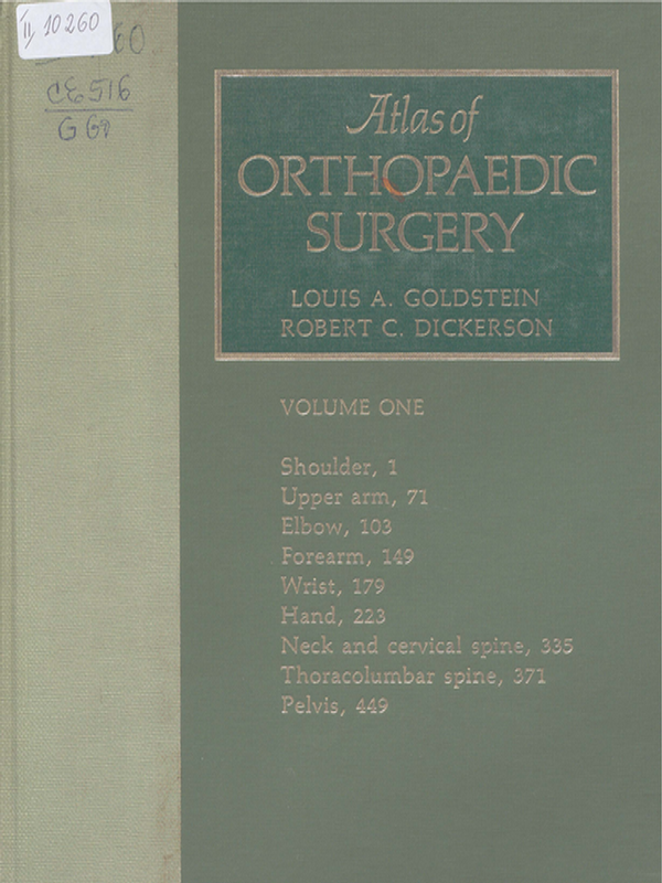 Atlas of orthopaedic surgery