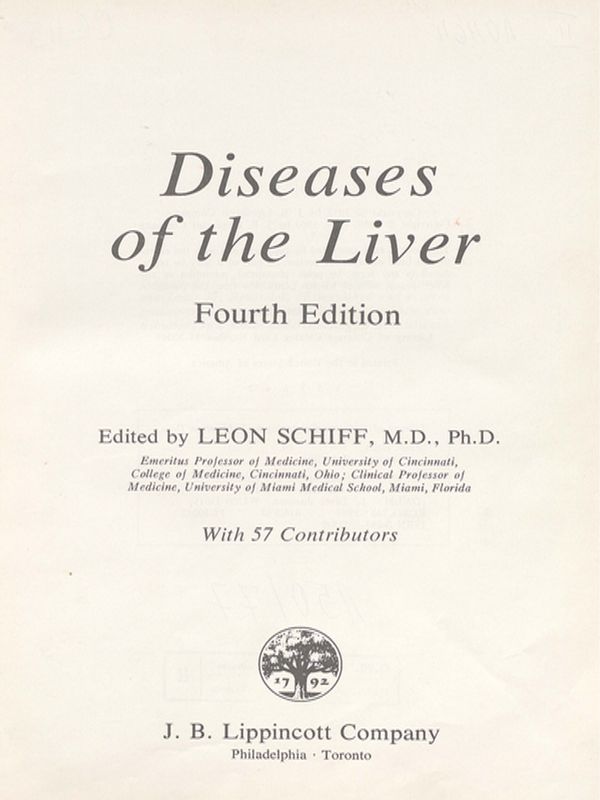 Diseases of the Liver