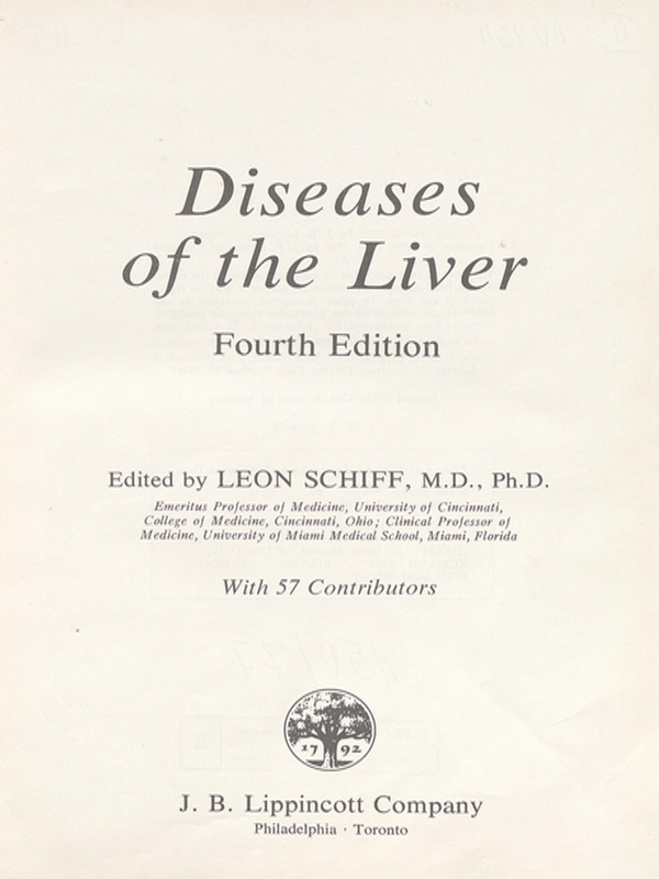 Diseases of the Liver