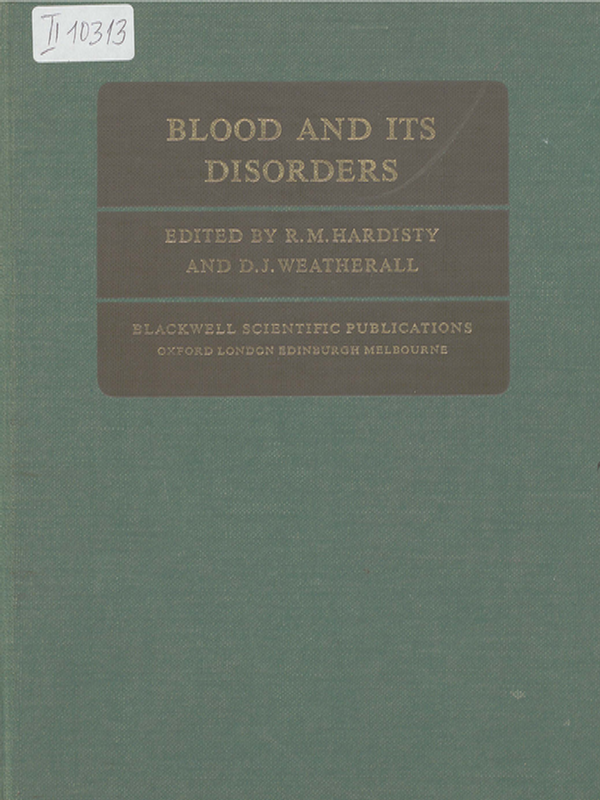 Blood and its disorders