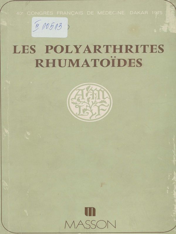 Les Polyarthrites Rhumatoides